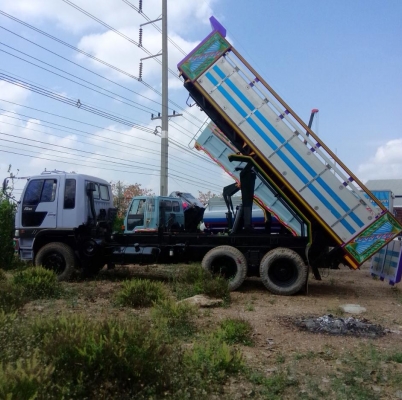 10 ล้อดั๊ม Hino FM2K เครื่อง240 ปี2545