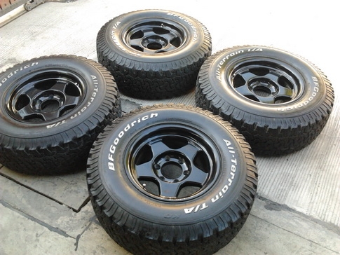 TE37x + BF All 265/75/16 ปี12 สวยๆ 1ชุด