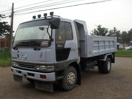 HINO FC4J 140 แรง  ดั๊ม สภาพหัวเก๋งเดิมๆ ไม่เคยทำสี รถมือเดียว เพาเวอร์ แอร์
