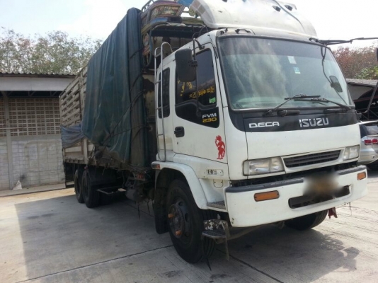 รถอีซูซุ 10 ล้อ หลังถนน FVM 230 แรงม้า. ปี 47    สนใจติดต่อ  081 - 6079515