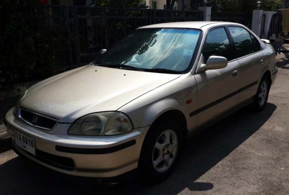 civic ปี 97 เครื่องวีเทค เกียร์ออโต้ ไม่ติดแก๊ส เครื่องดี เกียร์ดี ช่วงล่างเงียบ ภายในเรียบร้อย กระจกไฟฟ้า ปรับไฟฟ้า ดิสก์เบรค 4 ล้อ ยางดอกหนาๆ  เครื่องเสียง jvc แอร์เย็นเพลงเพราะ รถพร้อมใช้  ราคา 89,000 บาท  0896878976 โอ๋  id line : charnpreecha