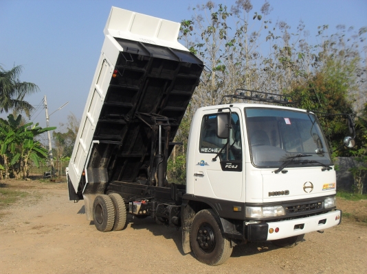 HINO FC4J 170แรงม้า 6เกียร์ ดั้มสามมิตร สวยๆ  แซสซืใหญ่ตลอดเสน