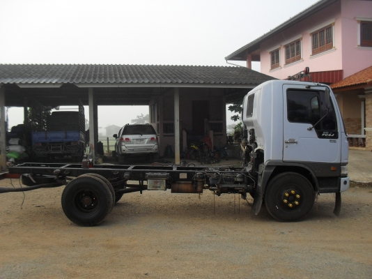 HINO FC4J 140 แรง  ช่วงต่อดั๊ม หัวเดิมๆไม่เคยทำสี แซสซีสวยตลอดเส้น เอาไปต่อดั๊มแจ๋วเลย