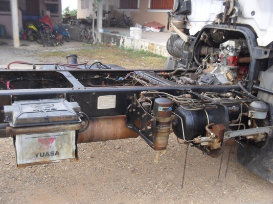 HINO FC4J 140 แรง  ช่วงต่อดั๊ม หัวเดิมๆไม่เคยทำสี แซสซีสวยตลอดเส้น เอาไปต่อดั๊มแจ๋วเลย