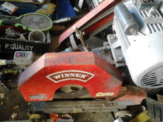 ขายแท่นตัดเหล็ก winner พร้อมมอเตอร์3แรง