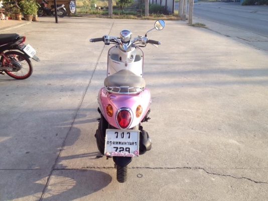 ขาย ยามาฮ่า ฟีโน่ สีชมพู-ขาว ปี 51 สภาพเดิม ๆ ราคา เบา ๆ