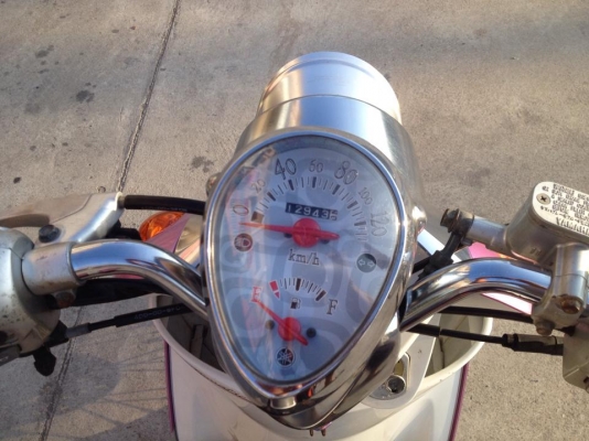 ขาย ยามาฮ่า ฟีโน่ สีชมพู-ขาว ปี 51 สภาพเดิม ๆ ราคา เบา ๆ