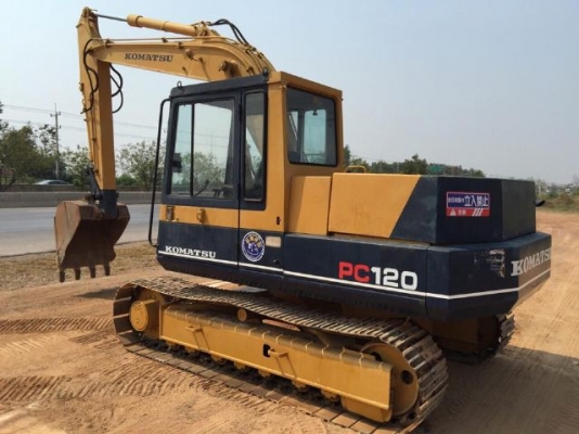 ขายรถแบคโฮ KOMATSU PC120-3 สภาพสวยพร้อมใช้ นำเข้าจากญี่ปุ่น มีVDOการทำงานให้ชมครับ