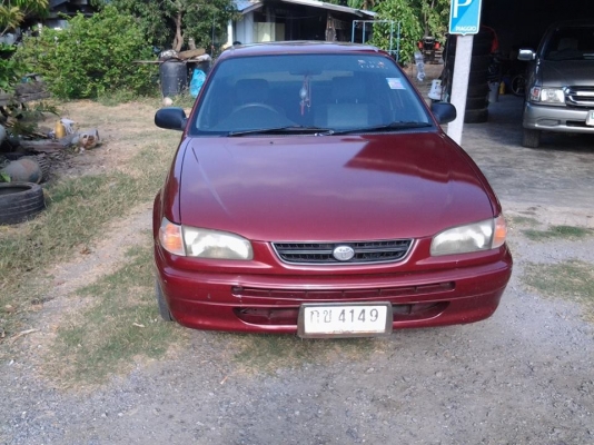 ขาย Toyota corolla GXI ปี 96 รถสวยพร้อมใช้ ไม่เคยผ่านการติดแก็สมาก่อน ขายราคา 85000 บาท เอกสารครบ ทะเบียนพร้อมโอน สยใจติดต่อ 0826336557 โป้งครับ รับเทรินทุกรุ่นครับ.