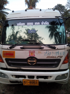 ขายหัวลาก 6 ล้อ hino maga ติดแก็ส 7 ถัง