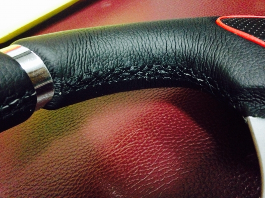 พวงมาลัย momo งานสวยหนังนิ้มมาก