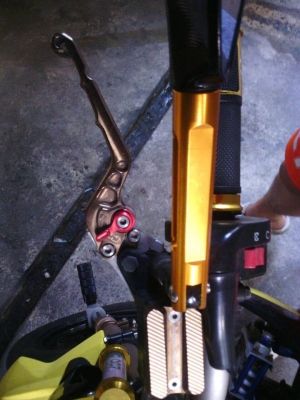 ขาย ksr 110 42500 บาท ของแต่งเพียบ