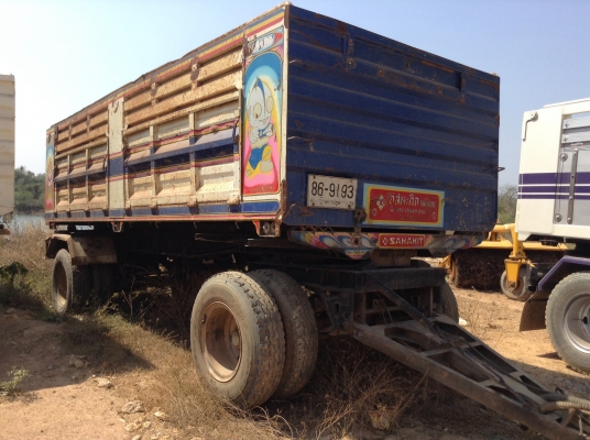 ขายลูกพ่วงดั้ม2เพลาอู่สหกิจปี2547