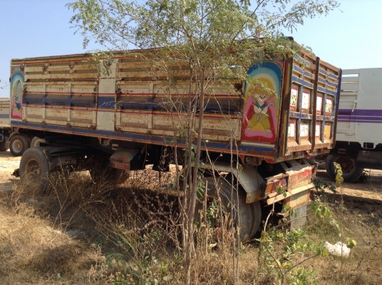 ขายลูกพ่วงดั้ม2เพลาอู่สหกิจปี2547