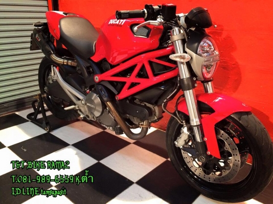 T&amp;T BIKE RAMA2 ราคาเบาๆ 319000 DUCATI M795 ABS ปี2013 วิ่งน้อย2XXXโล ของแต่งตามรูปเลยคับ