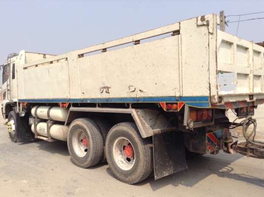 ขายสิบล้อดั้มพ่วงแม่ลูกHINO FM320เครือ่งก๊าซแท้ฮุนได340แรง