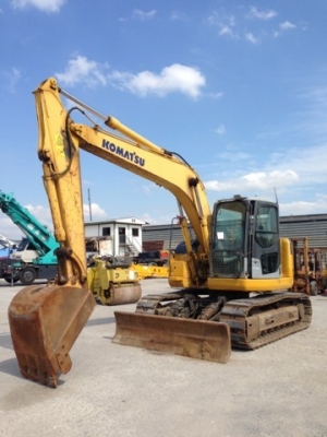 COMBO ชุดที่ 3 ขายรถขุดKOMASTSU PC138US-2 + เครื่องลม AIRMAN PDS50S