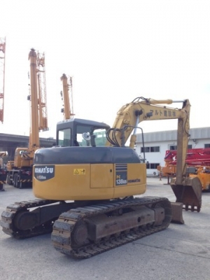 COMBO ชุดที่ 3 ขายรถขุดKOMASTSU PC138US-2 + เครื่องลม AIRMAN PDS50S