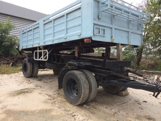 ขายรถพ่วงดั้มHINO 3Mติดก๊าซ7ถังเครื่องP11เกียร์อินตั้น320แรง