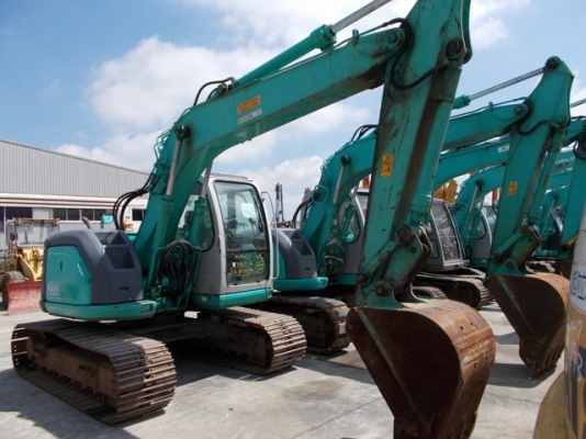 COMBO ชุดที่ 4 ขายควบ รถขุด KOBELCO SK115SR + AIRMAN PDS70S