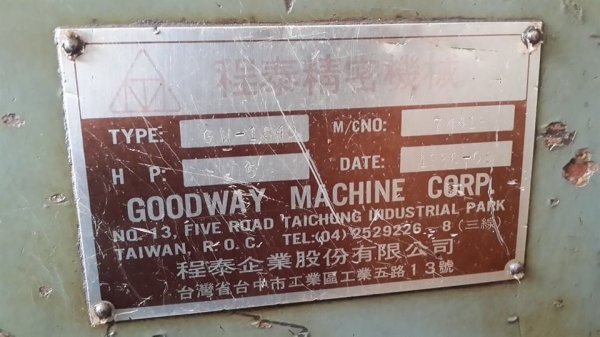 เครื่องกลึง goodway 6 ฟุต สภาพสวย 115000 บาท 0814583376 เอก ปทุม เครื่องกลึง goodway 6 ฟุต สภาพสวย 115000 บาท 0814583376 เอก ปทุม