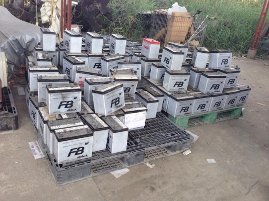 ขายเเบตรถเก๋งมือสอง สภาพพร้อมใช้ทุกลุก