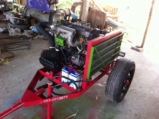 ขายเครื่องสูบน้ำใช้แก๊ส LPG 100\%ราคา 33000