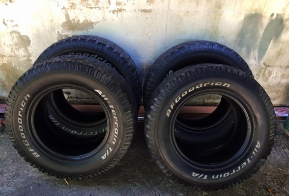 ขาย BF ALLขอบ17 ขนาด 265/70/17 USA. ปี11 4เส้น