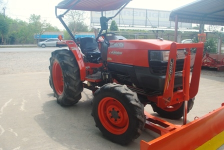 ขายรถไถKubota L4508DI (4WD) พร้อมใบมีดหน้า และผานพรวนช้างใหม่