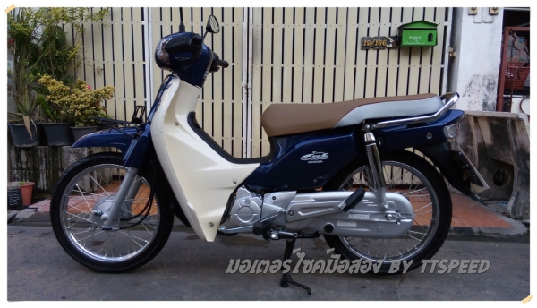 ขาย Super Cub รถบ้านซื้อสดไมล์ 200 โลสตาร์ทมือ