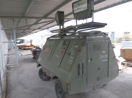 เครื่องปั่นไฟภาคสนาม พร้อมพ่วง และไฟสปอตร์ไลท์ เครื่องปั่นไฟภาคสนาม พร้อมพ่วง และไฟสปอตร์ไลท์