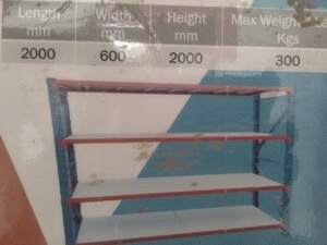 ขาย - ชั้นวางของ อนกประสงค์ ทั้งเครื่องมือ อะไหล่ อุปกรณ์ จำนวน 4 ชั้น ถอดแยกได้