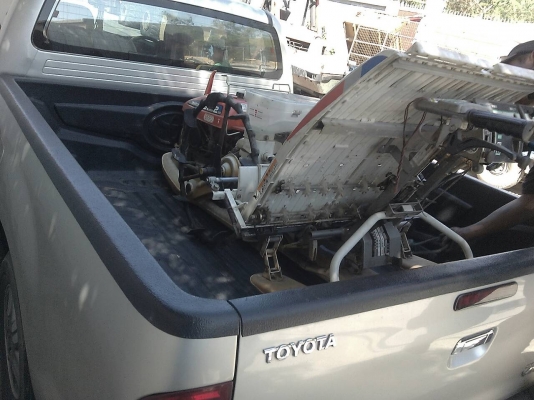 วันนี้จัดส่งอีกคันครับ - รถดำนา 2 แถว หยอดเมล็ดหรือปุ๋ย ไปนครพนมขอบคุณหลายเด้อ