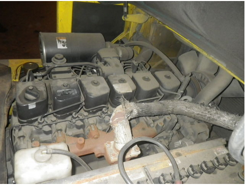 จำหน่าย Forklift KOMATSU 3.5 ตัน ดีเซล ญี่ปุ่น FD35T-7  เกียร์ออโต้  ปี 2003 เสา 4 เมตร เครื่อง 6 สูบ นำเข้าตรงจากโยโกฮาม่า