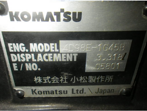 จำหน่าย Forklift KOMATSU 3 ตัน ดีเซล ญี่ปุ่น FD30HT รุ่น 16  เกียร์ออโต้ **มี Hinged Fork** ปี 2007 เสา 4 เมตร เครื่อง 4 สูบ นำเข้าตรงจากโยโกฮาม่า