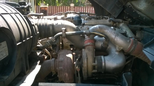 ขายรถพ่วงแม่-ลูกดั้มสามมิตร ISUZU FXZ360 ปี 52 ทะเบียนพร้อมโอนครับ