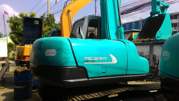 ขายด่วน KOBELCO SK100-3 ซุปเปอร์  หัวเหลี่ยม  เก่าญี่ปุ่น  สภาพดี  พร้อมใช้งาน  โทร ดวงนภา  089-3818694