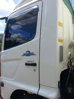 รถฮีโน่ 6 ล้อ ตู้แห้ง 150 แรงม้า. ปี 50  ( รถวิ่ง 1xx,xxx กม. )   สนใจติดต่อ  081 - 6079515