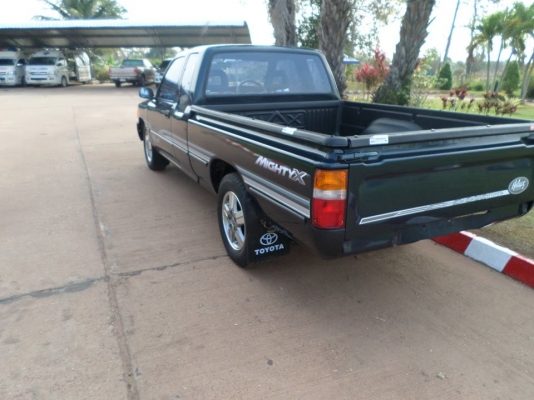 ขายรถกระบะโตโยต้าไมตี้เอ็กปี37/1994 รถบ้านแท้ซื้อต่อมาจากอาจารย์ที่วิทยาลัยที่อุบลราชธานีรถเดิมบางอย่างไม่เคยเห็นมาก่อนเลยครับไม่เคยชน+ไม่เคยบรรทุกหนักทุกอย่างเดิมทั้งคันเครื่องดีเดินนิ่งดังนุ่มเหมือนใหม่ออกจากศูนย์แน่นๆไม่ไอไม่จามซื้อไปไม่ต้องทำอะไรเลยคร