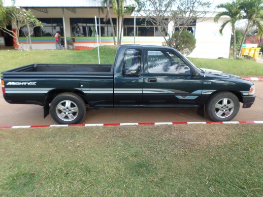 ขายรถกระบะโตโยต้าไมตี้เอ็กปี37/1994 รถบ้านแท้ซื้อต่อมาจากอาจารย์ที่วิทยาลัยที่อุบลราชธานีรถเดิมบางอย่างไม่เคยเห็นมาก่อนเลยครับไม่เคยชน+ไม่เคยบรรทุกหนักทุกอย่างเดิมทั้งคันเครื่องดีเดินนิ่งดังนุ่มเหมือนใหม่ออกจากศูนย์แน่นๆไม่ไอไม่จามซื้อไปไม่ต้องทำอะไรเลยคร