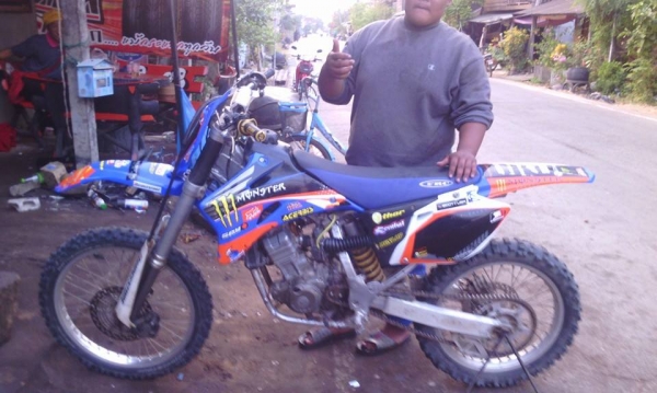 ขาย รถวิบาก โครงสูตร RM 125 เครื่องโซนิค ถูกๆครับ 33,000