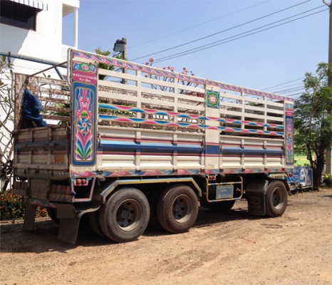 ฝากขายรถพ่วง22ล้อ DECA 360 ปี55 กระจกมองข้างยื่นไปข้างหน้า กระบะเหล็กคอกสูงไม่ดัมพ์ ลูกพ่วง3เพลายาว7เมตร (มี ป.1)