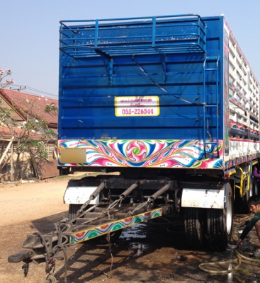 ฝากขายรถพ่วง22ล้อ DECA 360 ปี55 กระจกมองข้างยื่นไปข้างหน้า กระบะเหล็กคอกสูงไม่ดัมพ์ ลูกพ่วง3เพลายาว7เมตร (มี ป.1)