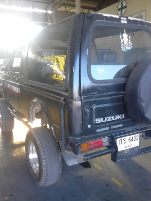 SUZUKI CARIBIAN สีดำ 4X4 ยกสูง เครื่องเดิมๆ 1300 CC. ปี1993 ติดแก๊สLPG. ติดต่อ 081-427-3941 SUZUKI CARIBIAN สีดำ 4X4 ยกสูง เครื่องเดิมๆ 1300 CC. ปี1993 ติดแก๊สLPG. ติดต่อ 081-427-3941