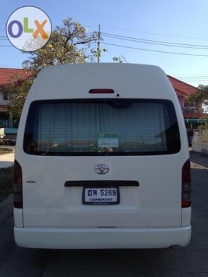 ขายดาวน์ รถตู้ พร้อมวิน ม.พฤกษาบี -ฟิวเจอร์พาร์ครังสิต TOYOTA COMMUTER ปี 2007