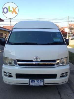 ขายดาวน์ รถตู้ พร้อมวิน ม.พฤกษาบี -ฟิวเจอร์พาร์ครังสิต TOYOTA COMMUTER ปี 2007