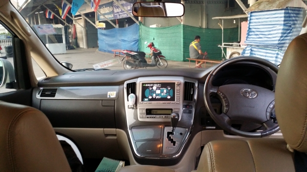 ขายด่วนToyota alphard