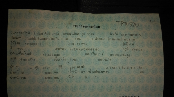 TRITON สี่ประตู พร้อมใช้งาน TRITON สี่ประตู พร้อมใช้งาน