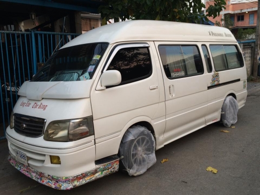 ขายด่วน TOYOTA HIACE หัวจรวด หลังคาสูง ปี 96
