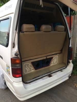 ขายด่วน TOYOTA HIACE หัวจรวด หลังคาสูง ปี 96